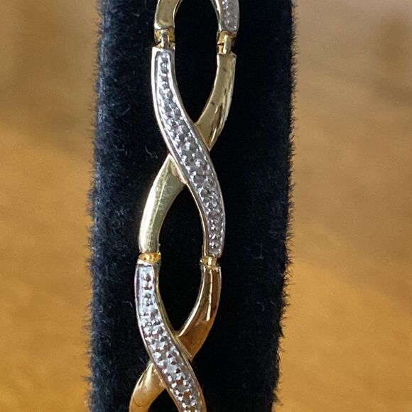 Gold  vermeil  bracelet - Picture 2 of 5